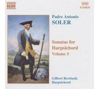 Antonio Soler Soler: Sonatas for Harpsichord Vol.5 (CD) Album