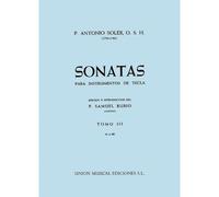 ANTONIO SOLER - SONATA VOLUME THREE - 3 - HARPSICHORD