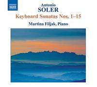 Antonio Soler : Sonates pour clavier n° 1 à n° 15