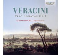 Antonio Veracini Veracini: Trio Sonatas, Op. 1 (CD) Album (Jewel Case)