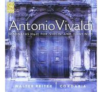 Antonio Vivaldi 12 Violin Sonatas Op. 2 (Cordaria) (CD) Album