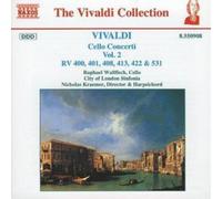 Antonio Vivaldi Cello Concertos Volume 2/city of London Sin (CD) Album