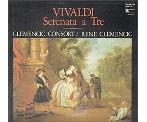 Antonio Vivaldi - Clemencic Consort - Vivaldi: Serenata a Tre - René Clemencic, Clemencic Consort (2 LPs)