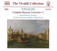 Antonio Vivaldi Complete Bassoon Concertos Vol. 2 (Drahos, Benkocs) (CD) Album