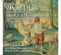 The English Concert/Pinno Antonio Vivaldi: Concertos Op. 8, The Four Seaso (CD)