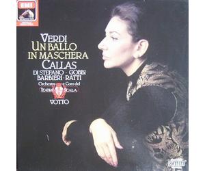 Antonio Votto & Orchestra e Coro del Teatro alla Scala di Milano / Maria Callas / Giuseppe di Stefano / Tito Gobbi / Fedora Barbieri / Eugenia Ratti u.a. - Verdi: Un Ballo In Maschera (Gesamtaufnahme in italienischer Sprache - Mailand 1957) [Vinyl Schallplatte] [2 LP Box-Set]