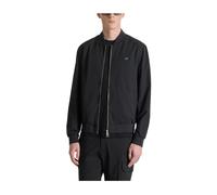 Antony Morato - Bomber regular en tissu technique avec écusson - Homme - Vestes - Noir - Taille: M