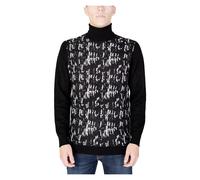 Antony Morato - Pull Homme Regular Fit Dolcevita - Homme - Pulls - Noir - Taille: L