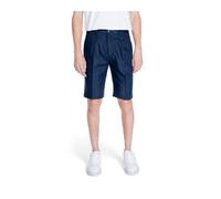 Antony Morato - Collection de Bermudas en Lin et Viscose - Homme - Shorts - Bleu - Taille: S