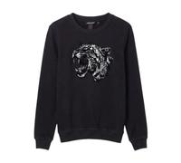 Antony Morato - SweaT-shirt imprimé tigre - Homme - Sweatshirts et sweats à capuche - Noir - Taille: L