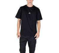 Antony Morato T-Shirt Maniche Corte Relaxed with Rubber Flock Logo Print MMKS02549-FA100258 Nero - 168721000009_S