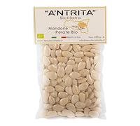 A'Ntrita® - Amandes Pelées Biologiques 250 g - 100% Italiennes - Produit en Sicile