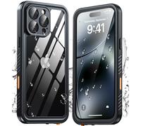 ANTSHARE Coque pour iPhone 16 Pro Max Étanche Antichoc,360 degres Incassable Intégrale Case,IP68 Waterproof Antipoussière [avec Protection Camera+Écran] Coque Etanche iPhone 16 Pro Max(6.9")