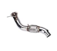 ANTWAX Echappement Pipe pour BMW E90 E91 E92 E93 330xd 325d 330d E60 E61 525d 530d 2004-2010 Tuyau de Descente Turbo en Acier Inoxydable 3 "76mm M57N2 Garniture 'échappement
