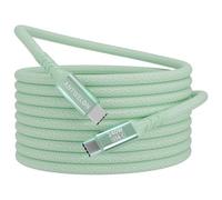ANTWELON 240W Câble USB C vers USB C 2M PD 3.1 USB Type C Charge Rapide Nylon Cable pour iPhone 16 15 Pro Max Samsung Galaxy S24 S23 Macbook Pro iPad Pro (vert)