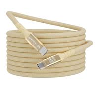 ANTWELON 240W Câble USB C vers USB C 2M PD 3.1 USB Type C Charge Rapide Nylon Cable pour iPhone 16 15 Pro Max Samsung Galaxy S24 S23 Macbook Pro iPad Pro (jaune)