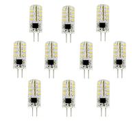 ANTYX Ampoules G4 2.5W AMPOMMES DE LED 230V 20W G4 Remplacement halogène, 3000K / 6000K 180LM, Lampe de Base BI BI à LED G4 Non DIMMABLE, Pack 10 (Couleur : Blanc Chaud)