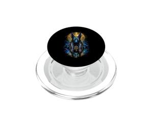Anu ité égyptienne Réflexion du Nil Art sacré PopSockets PopGrip pour MagSafe