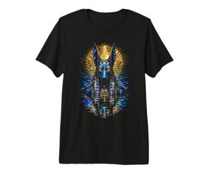 Anu ité égyptienne Réflexion du Nil Art sacré T-Shirt Haut de Gamme
