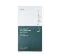 ANUA Écran solaire hydratant soyeux, écran solaire hydratant quotidien, essence d'écran solaire coréen SPF 50+ PA++++ filtrant transparent, sans blanchiment, hydratant, rafraîchissant, surface lisse 5