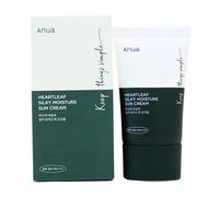 Anua Crème solaire visage hydratante apaisante Heartleaf panthénol SPF 50+ PA++++ 50 ml