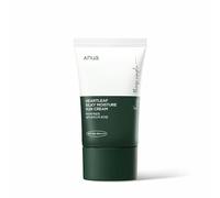 Anua Heartleaf Silky Moisture Sun Cream SPF 50+ PA ++++ hydtratante et apaisante (Heartleaf, panthénol) Crème solaire coréenne visage bio sans résidu blanc pour les peaux sensibles (50ml)