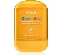Anua Invisible Glow Finish Sunscreen Stick stick hydratant protecteur à effet éclaircissant SPF 50 18 g