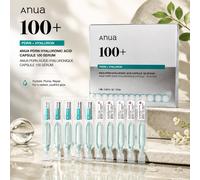 Anua PDRN + Acide Hyaluronique Capsule 100 Sérum 10 pièces, Ampoule hydratante K-Beauty coréenne, Sérum visage anti-âge réparateur de la peau, Essence hydratante éclatante