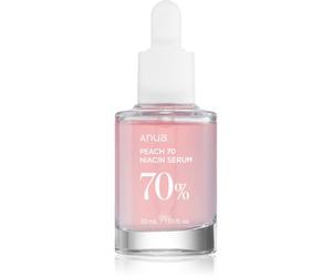 Anua Peach 70% Niacin Serum sérum hydratant illuminateur anti-pores dilatés et rides 30 ml