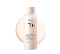 ANUA Tonique laiteux éclatant Rice 70, pour une peau de verre et éclaircissante, eau de riz, niacinamide, céramides, panthénol, non comédogène, sans danger pour l'acné fongique, 250 ml/8,45 fl.oz.
