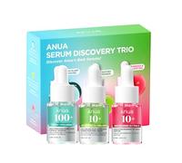 Anua Sérum Discovery Trio, mini sérum facial de voyage avec acide hyaluronique, acide niacinamide, cadeau hydratant pour femme, kit de soin de la peau coréen - 10 ml × 3EA