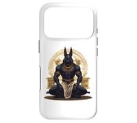 Anubi Pharaon Hiéroglyphes de la Pyramide du Caire Anubis Coque pour iPhone 17 Pro