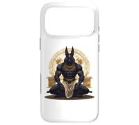 Anubi Pharaon Hiéroglyphes de la Pyramide du Caire Anubis Coque pour iPhone 17 Pro Max