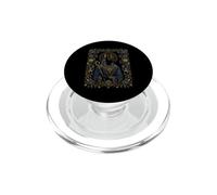 Anu rt sacré Bleu divinité égyptienne Lotus Floral sacré PopSockets PopGrip pour MagSafe