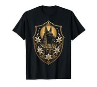 Anu rt sacré de la divinité égyptienne avec lys Soleil emblème T-Shirt