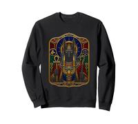 Anu rt sacré du Pharaon divinité du chacal égyptien Antique Sweatshirt