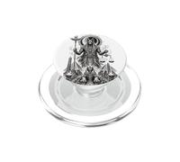 Anu alance de Jugement divinité Lunaire égyptienne Antique PopSockets PopGrip pour MagSafe