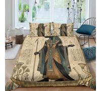 Anu oat Egyptian Housse de Couette 2 Pieces, Mythical Figure Art