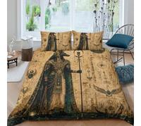 Anu elestial Egyptian Housse de Couette 3 Pieces, Celestial Fantasy Art