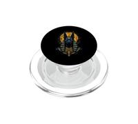 Anu ieu égyptien Bleu Antique icône sacrée Art PopSockets PopGrip pour MagSafe