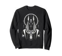 Anu ieu égyptien géométrique Pharaon icône sacrée Art Sweatshirt