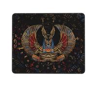 Anu ieu Égyptien Tapis Souris Base en Caoutchouc Tapis De Souris Douce Mouse Pad pour Pc Études Jeux 25X30Cm