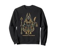 Anubis Dieu Roi Pharaon d'Égypte Illustration Design Graphique Sweatshirt