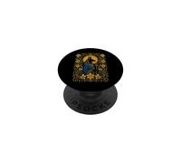 Anu gyptienne divinité Ankh Floral Ancien Sacré Icône Art PopSockets PopGrip Adhésif