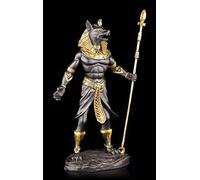 Anubis Figurine - Guerrier Ã‰gyptienne Noir-Or - Déco Ã‰Gypte Statue De Dieu Dieux