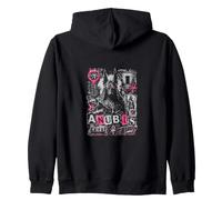 Anubis Hiéroglyphes égyptiens du Monde Souterrain Sweat à Capuche