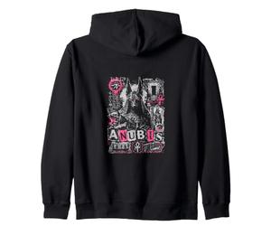 Anubis Hiéroglyphes égyptiens du Monde Souterrain Sweat à Capuche
