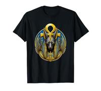 Anubis Jackal God Ankh Ancient Egyptien Mythe Art T-Shirt