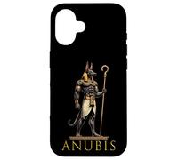 Anubis Mythologie égyptienne ancienne dieu pharaon roi d'Égypte Coque pour iPhone 16