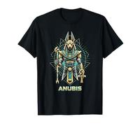 Anubis Pharaon Dieu Roi d'Égypte Design Graphique T-Shirt